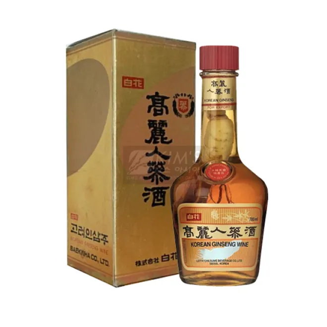 Lotte - Korean ginseng liqueur with ginseng root - 28% ABV, 700 ml