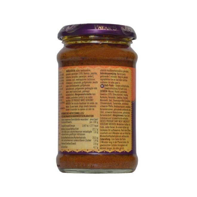 Balti - indische Curry Paste 283g - Patak`s