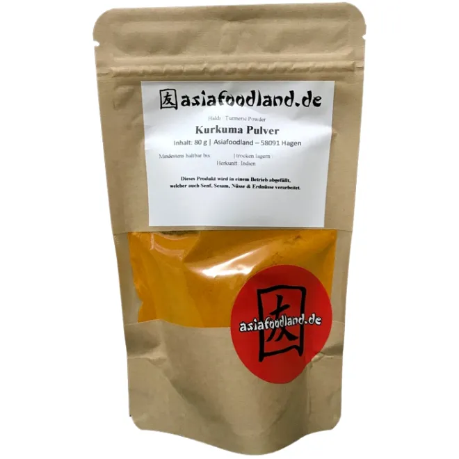 Asiafoodland - Turmeric - Haldi - Tumeric - Turmeric powder - 80 g