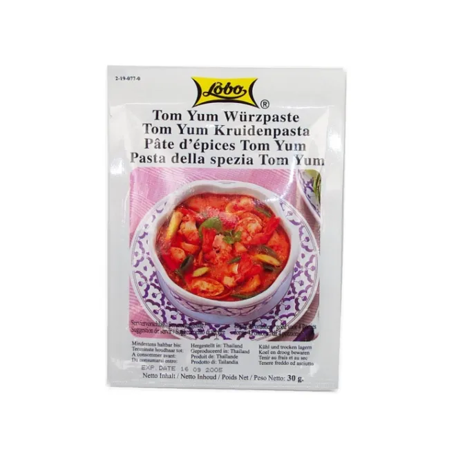 Tom Yum seasoning paste - Lobo 30g - at www.asiafoodland.de