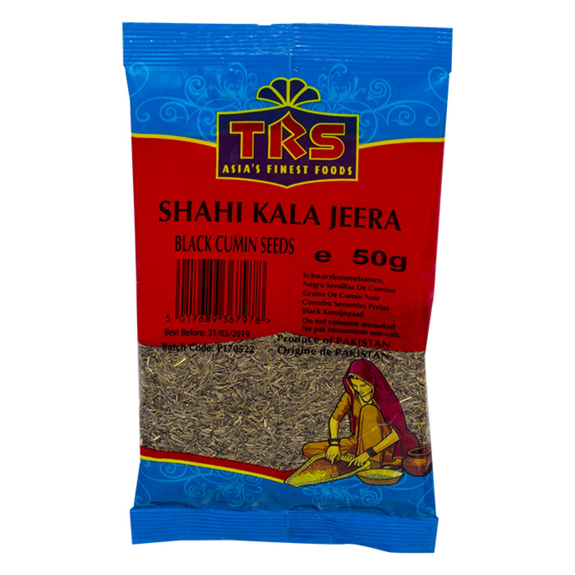 TRS - Shahi Kala Jeera - Schwarzkümmelsamen - 50g TRS - Shahi Kala Jeera - Schwarzkümmelsamen - 50g